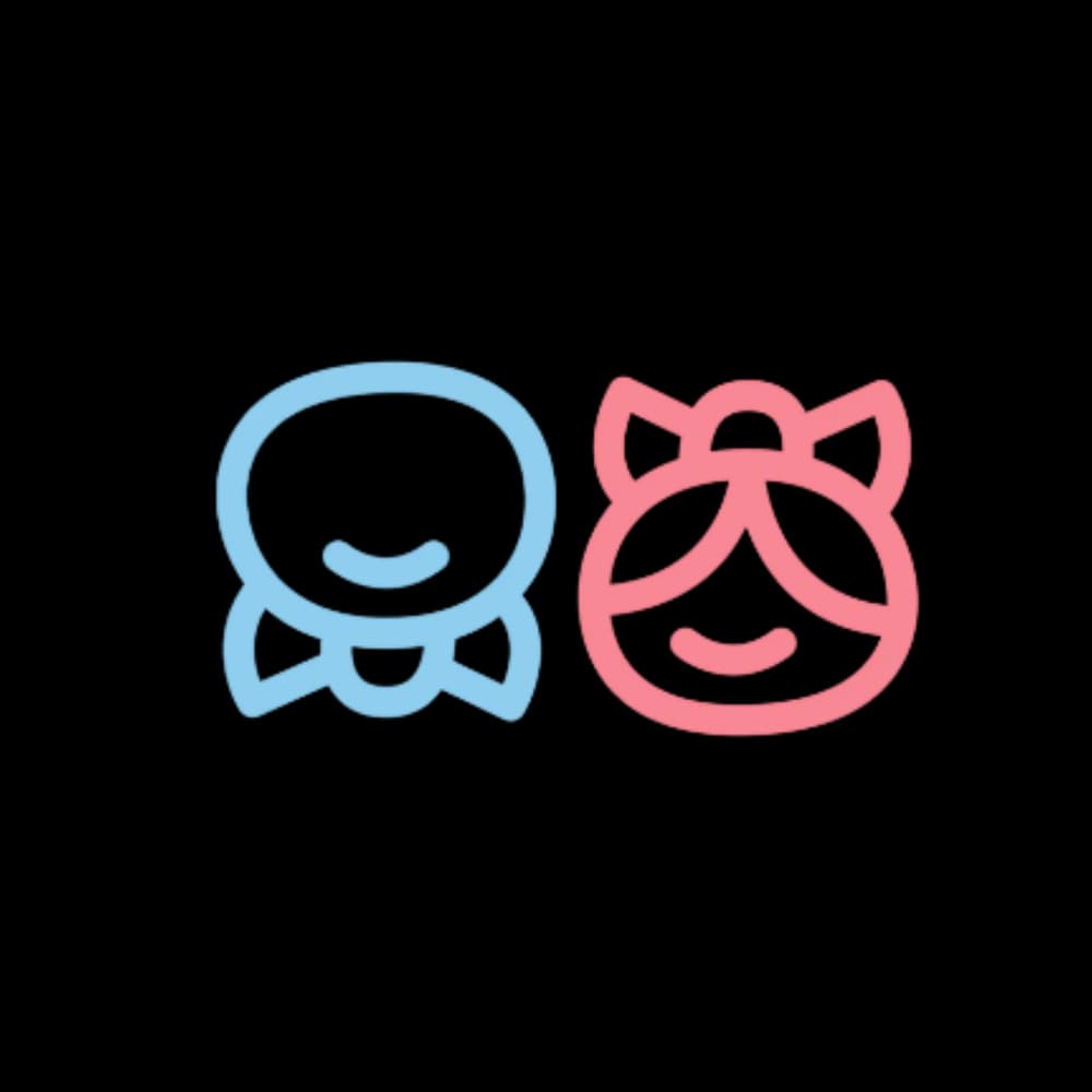Taber Tikri logo — a boy and a girl